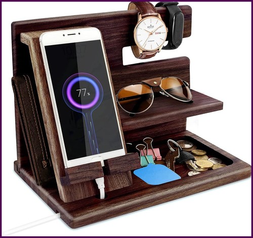 Gifts for men wood phone - for,
